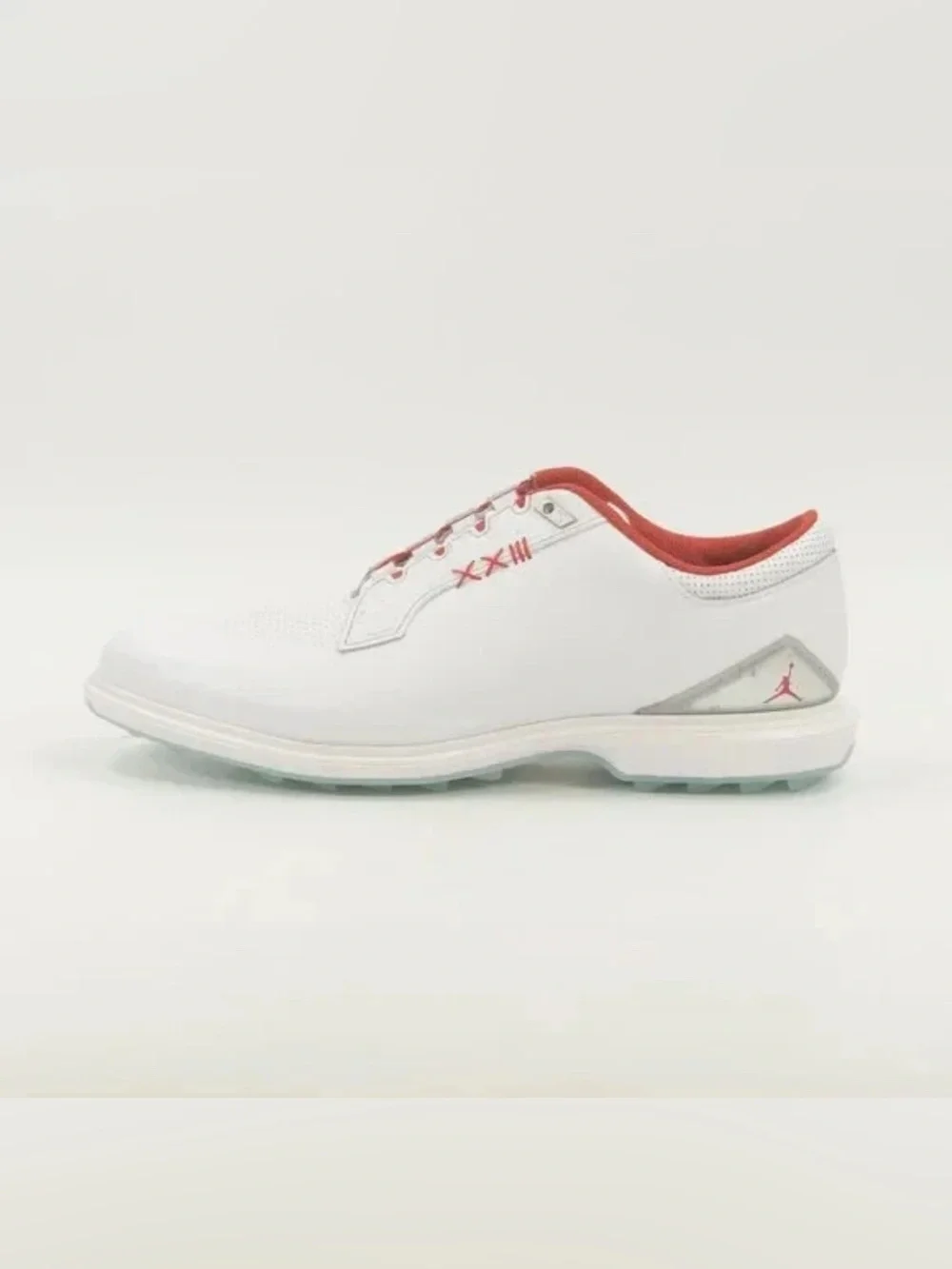 Air Jordan Men’s athletic Spike-less Golf Shoes ADG 5 Wide White Red FQ7874-101